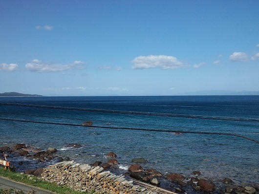 下北半島と亀田半島.JPG